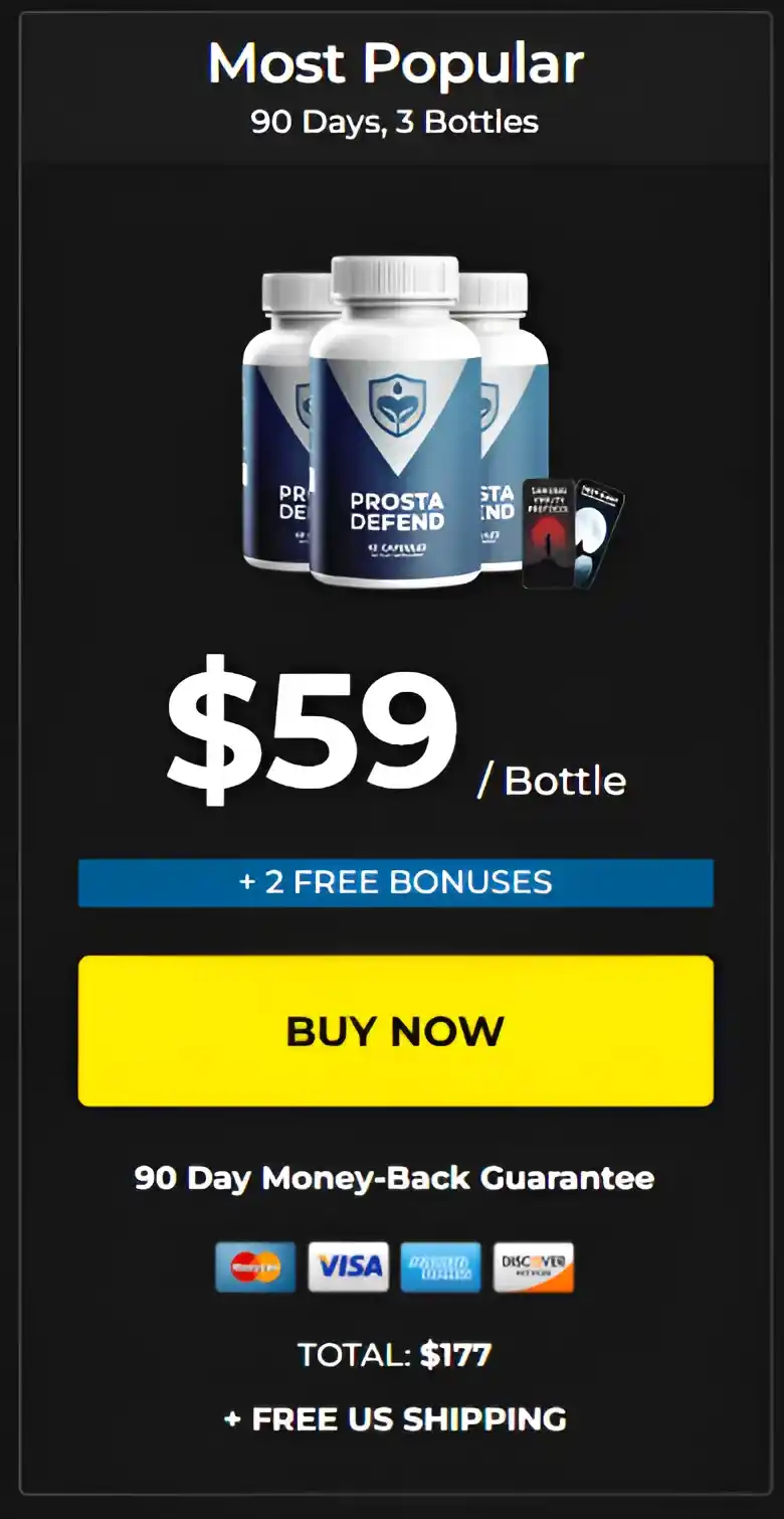 Prosta Defend 3 bottles  pricing