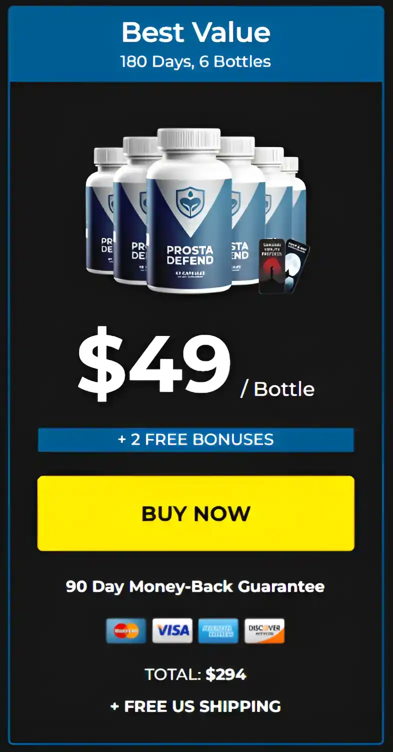 Prosta Defend 6 bottles  pricing